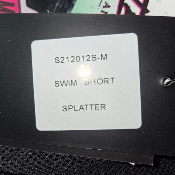 2/$20 TEAMLTD Paint Splatter Swim Short size M NWT - Picture 4 of 13